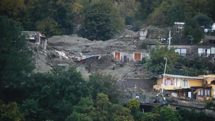 Italia declara estado de emergencia en isla tras deslizamiento de tierra