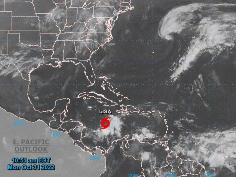 La tormenta tropical “Lisa” se acerca al territorio mexicano