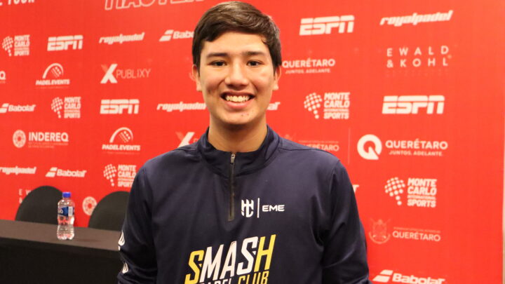 Queretano número uno del ranking juvenil buscará su lugar en el APT de Padel
