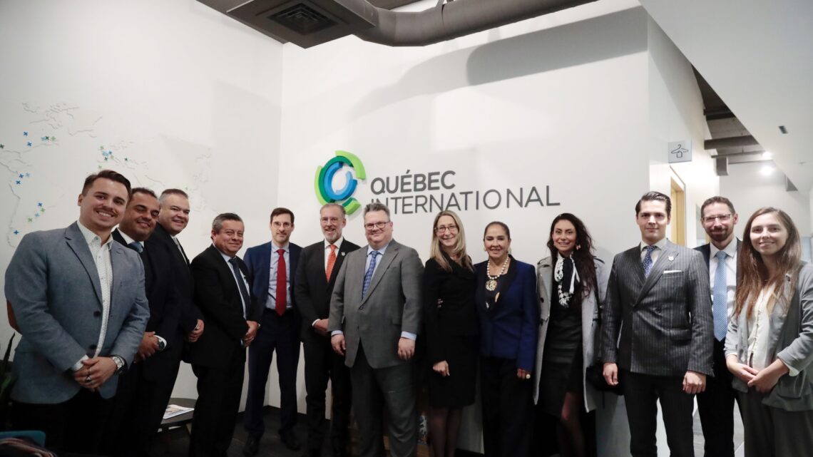 Querétaro estrecha relaciones con Quebec International