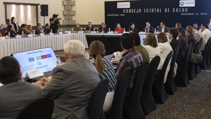 Sesiona el Consejo Estatal de Salud de Querétaro