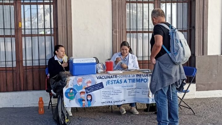 Aplicadas 243 mil 242 dosis de vacuna contra influenza