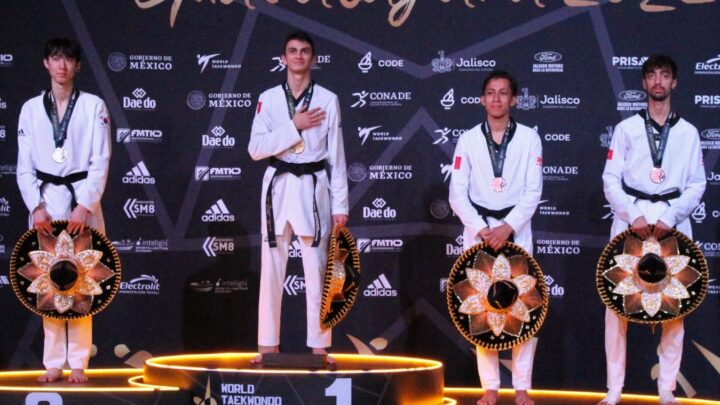 Queretano Brandon Plaza consigue medalla de bronce en Campeonato Mundial de Taekwondo