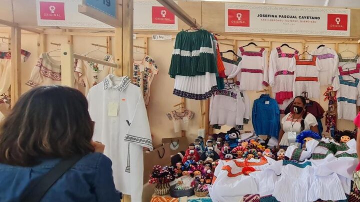 Participa SECULT en encuentro de arte textil en Los Pinos