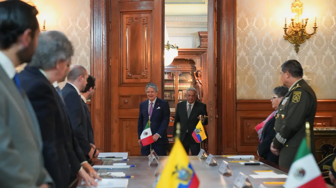 López Obrador anuncia acuerdo comercial con Ecuador en visita de Guillermo Lasso