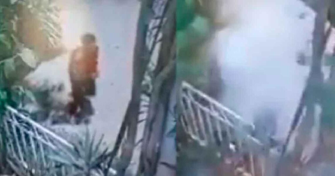 ¡Karma! Ladrón pierde el brazo al explotarle una bomba casera
