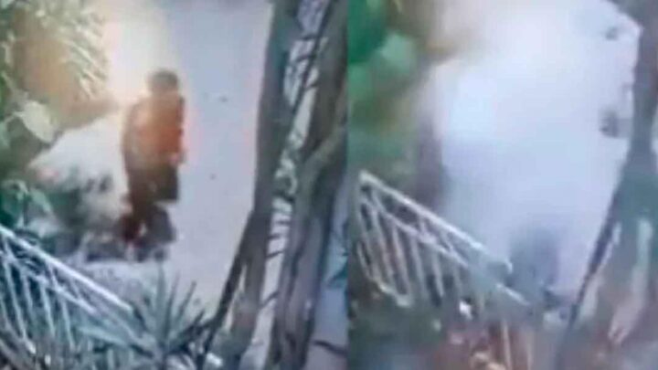 ¡Karma! Ladrón pierde el brazo al explotarle una bomba casera