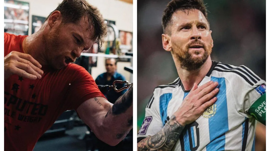 Argentinos proponen a este boxeador para que defienda a Messi del Canelo
