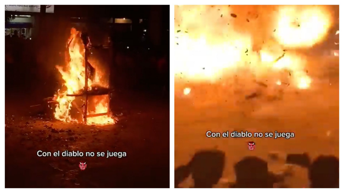 Explosión de torito de pirotecnia en Hidalgo deja 17 heridos