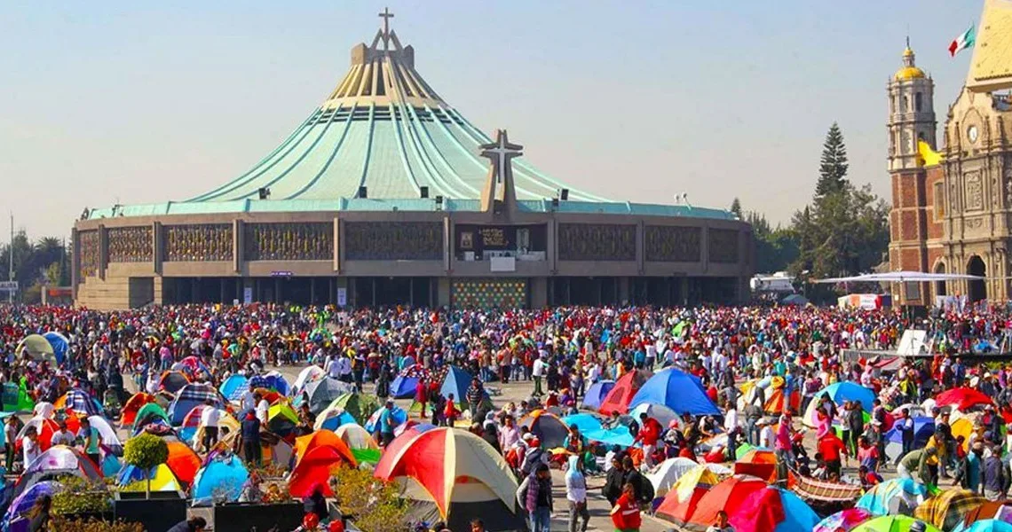 ¿Cuántos peregrinos estiman las autoridades que visitan la Basílica de Guadalupe?