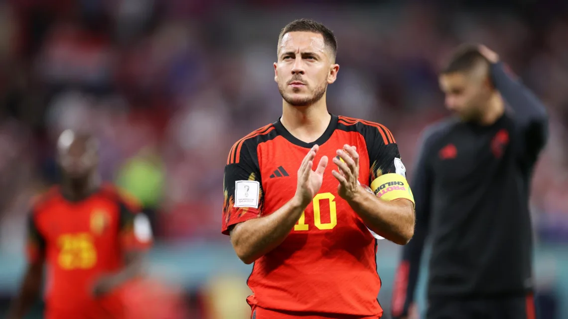 Eden Hazard “Pasa la página” de la Selección de Bélgica tras Qatar 2022