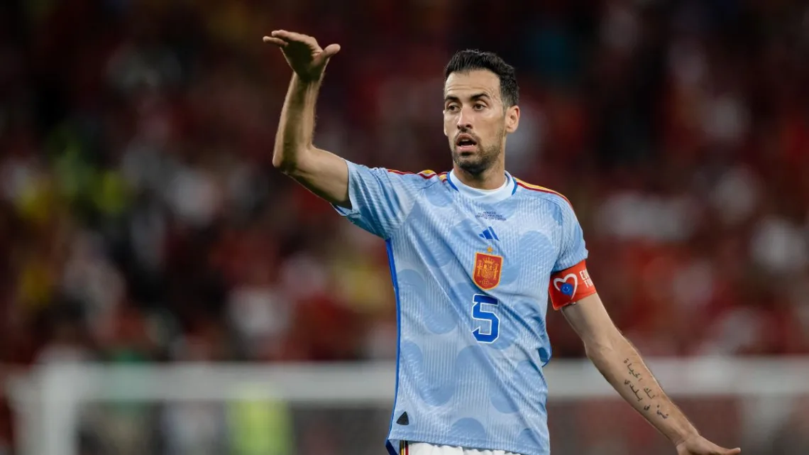 Sergio Busquets se retira de la Selección de España