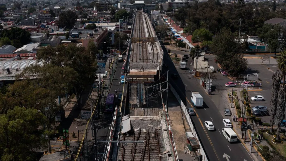 Reponen tramo que colapsó en Línea 12 del metro capitalino
