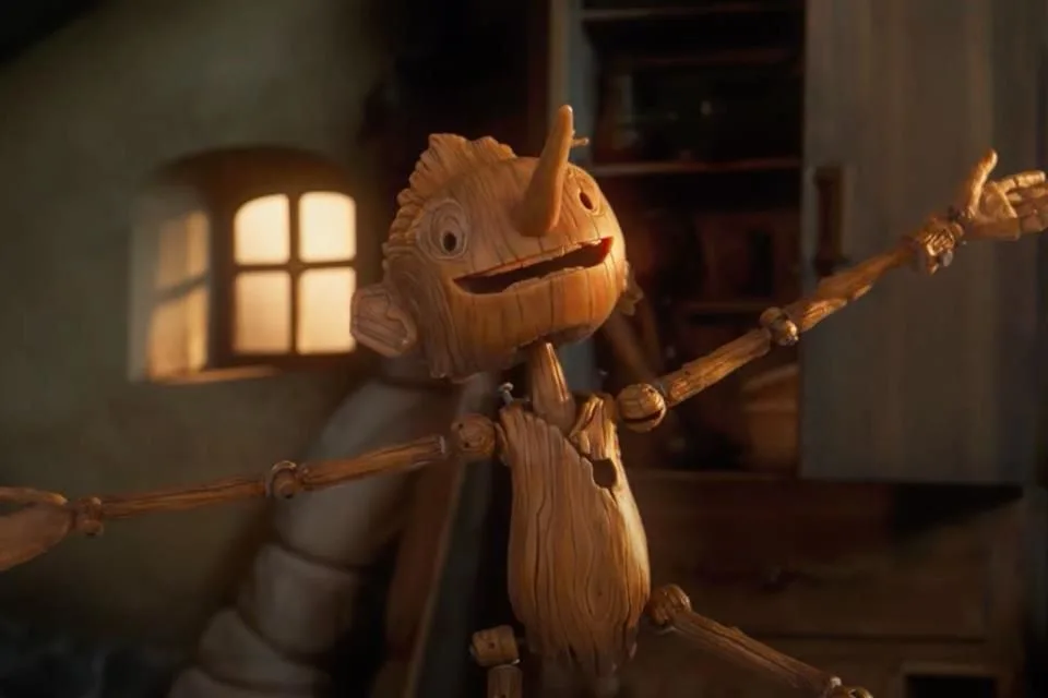 Pinocho de Guillermo del Toro, nominada a tres Globos de Oro