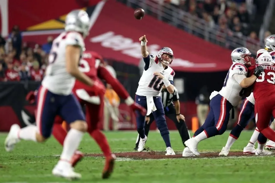 NFL: Con defensa, los Patriots derrotan a los Cardinals