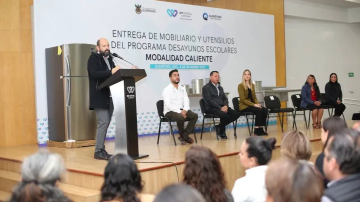 Apuesta Car Herrera de Kuri por la alimentación sana y nutritiva de las y los niños