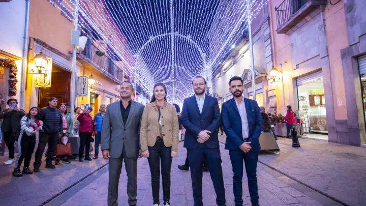 Enciende SECTUR tradicional Arcada Navideña