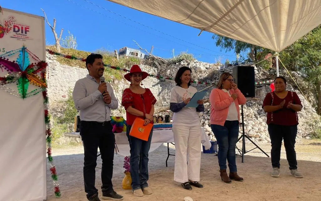 Encabeza titular de SECULT fiesta de Navidad de la Fundación Takotsi