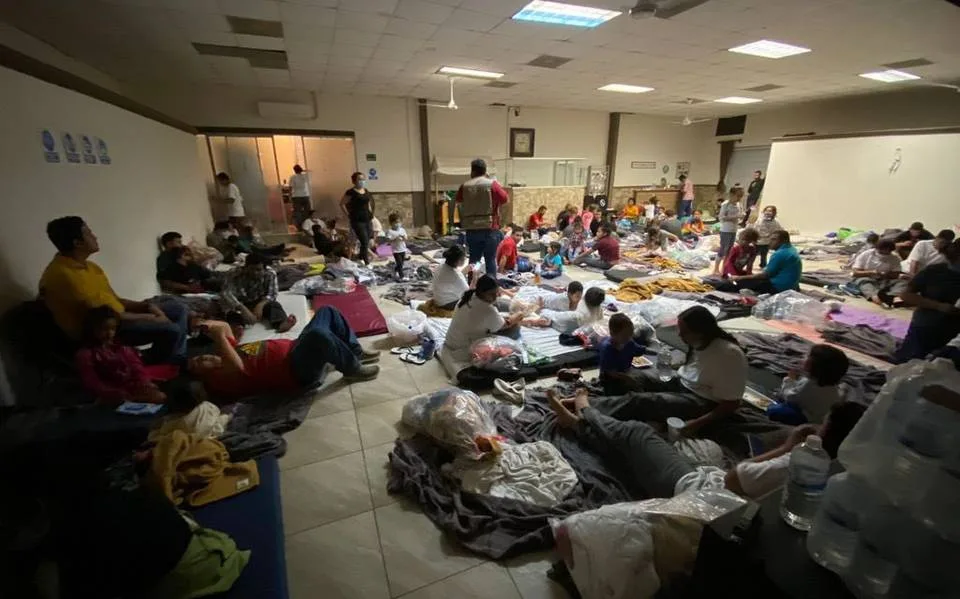Los migrantes desbordan los albergues en Estados Unidos