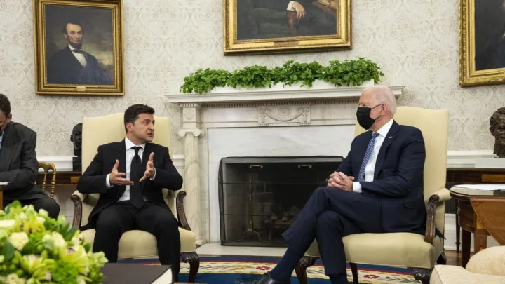 Zelenski sería recibido por Biden en la Casa Blanca