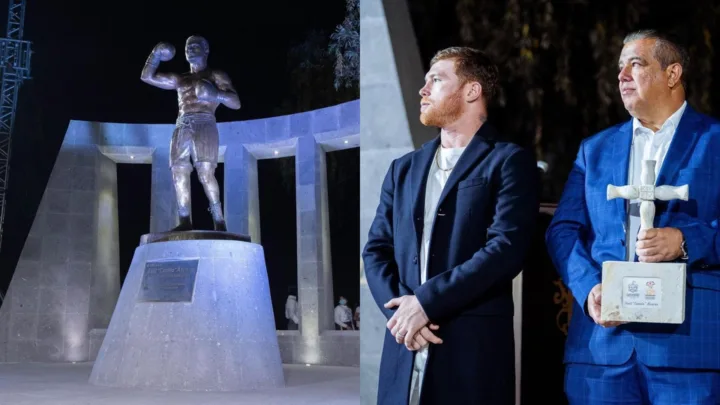 “Canelo” Álvarez recibe homenaje en Juanacatlán