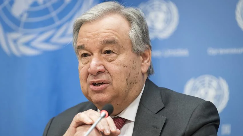 “La humanidad se ha convertido en un arma de extinción masiva”, advierte António Guterres