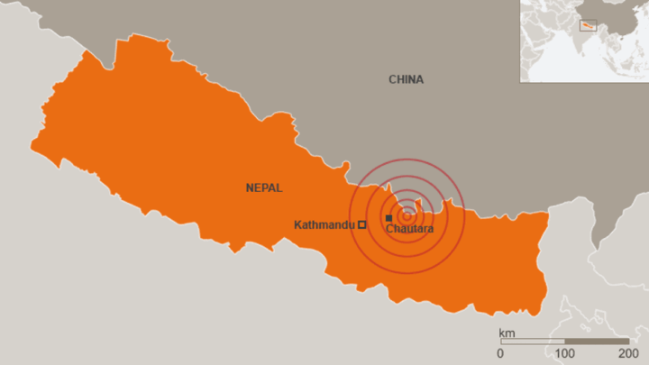 Sismo en el oeste de Nepal deja al menos un muerto y dos heridos