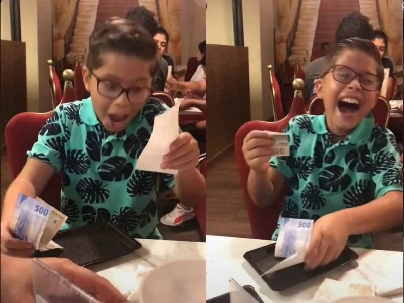 Viral: La sorprendente cantidad que un niño gastó en aplicaciones de comida