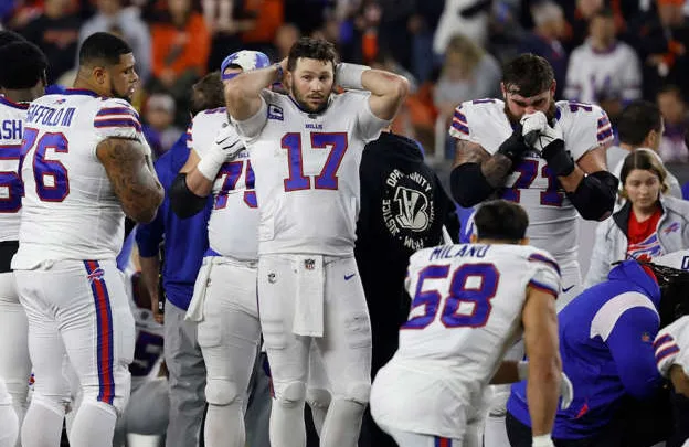 NFL: Siguen luchando por Damar Hamlin