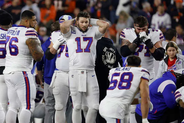 NFL: Siguen luchando por Damar Hamlin