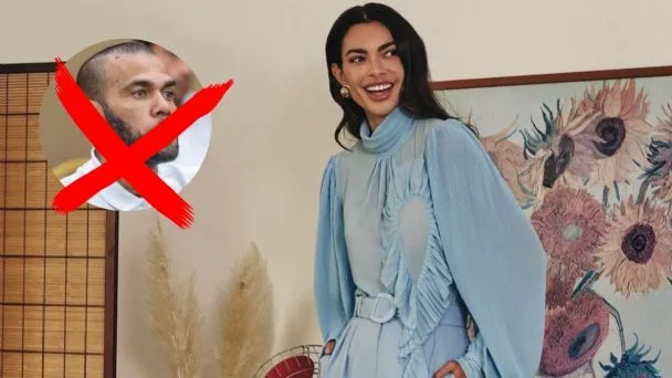 Esposa de Dani Alves borra de redes todas las fotos que tenía con él