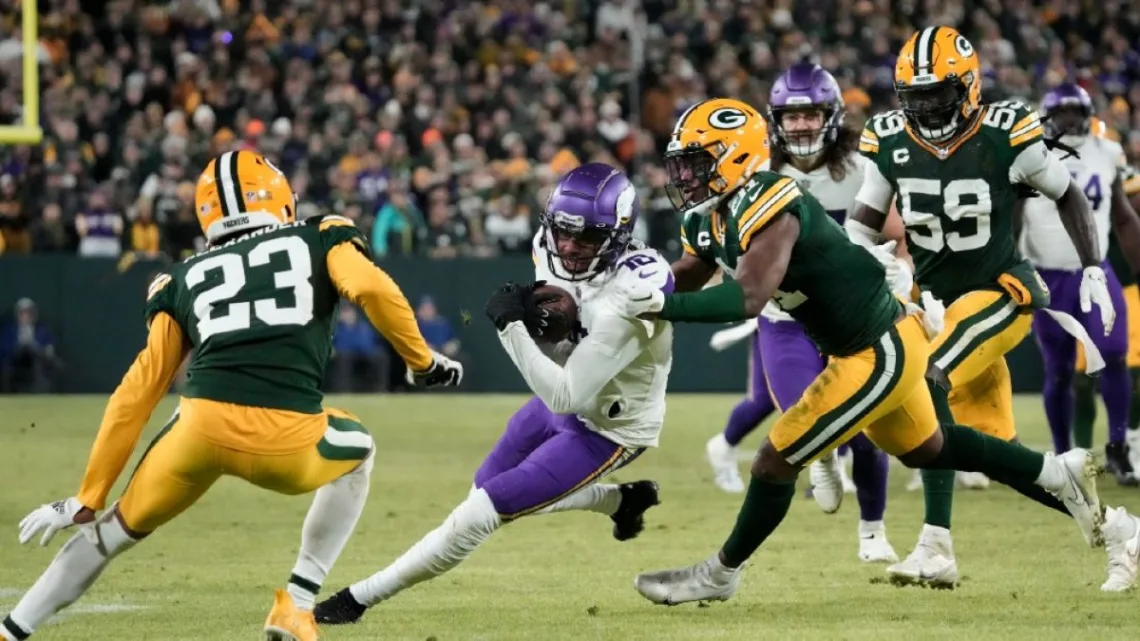 ¡Qué paliza! Green Bay se impone ante Minnesota y acaricia los playoffs