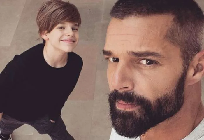 Así luce a los 14 años Valentino, hijo de Ricky Martin