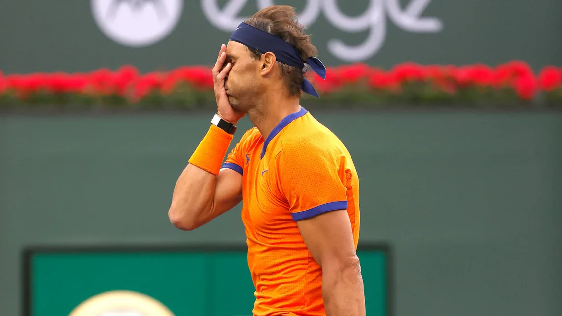 ¡Malas noticias! Rafa Nadal se pierde Indian Wells