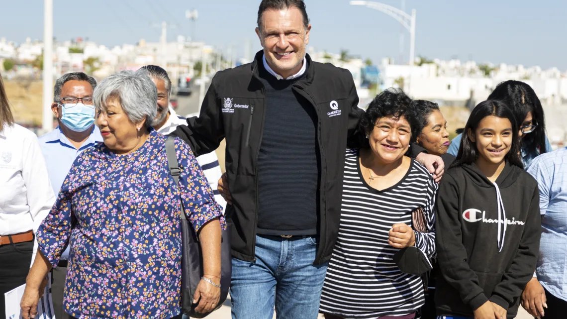 Supervisa Mauricio Kuri obra de Avenida San Rafael en la Capital