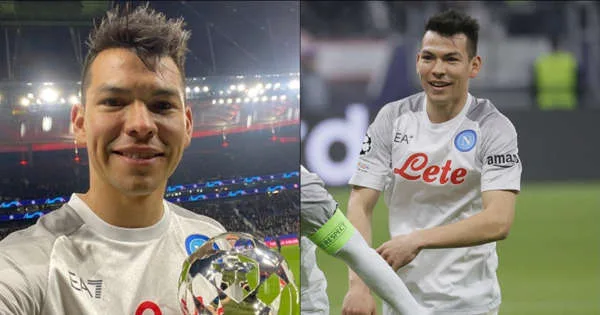 Chuky Lozano fue factor en la victoria del Napoli ante el Eintracht Frankfurt