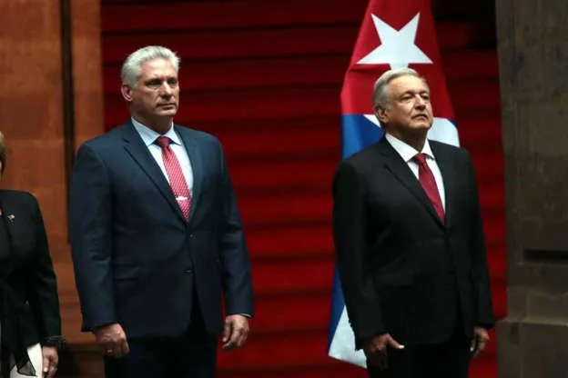Confirman que López Obrador recibirá a Miguel Díaz-Canel en Campeche