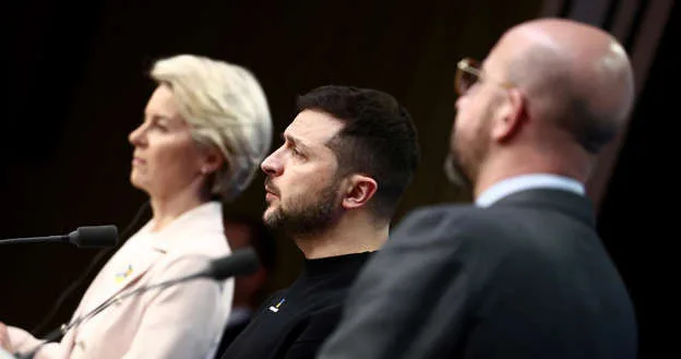 Ante la UE, Zelenski revela un plan de Rusia para “destruir” Moldavia