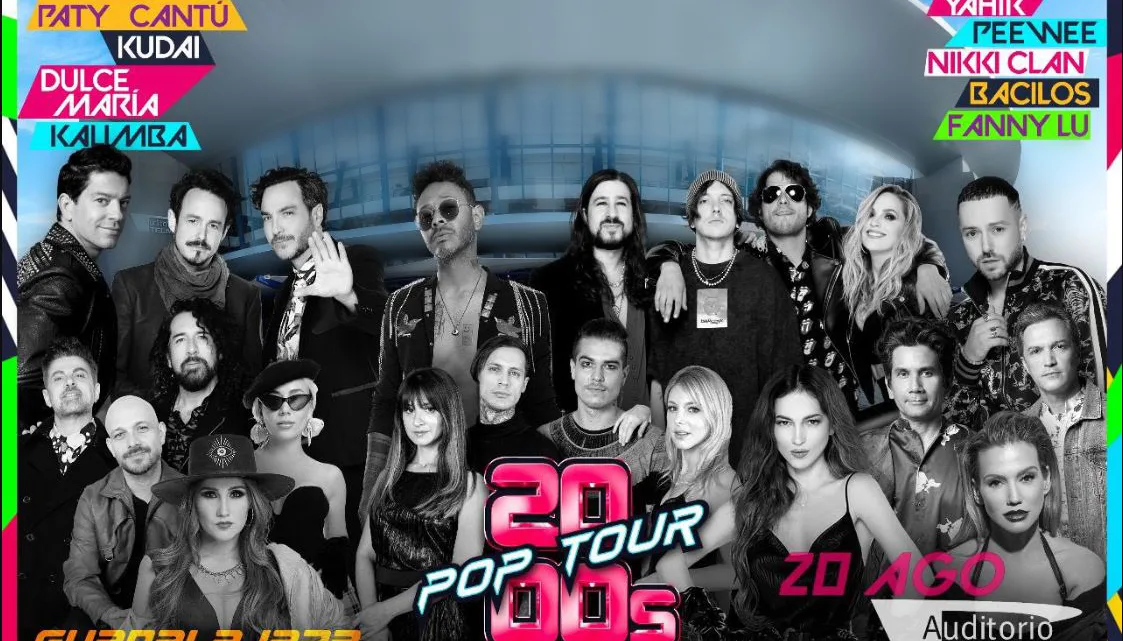 Cambian fecha del concierto 2000’s Pop Tour en Guadalajara