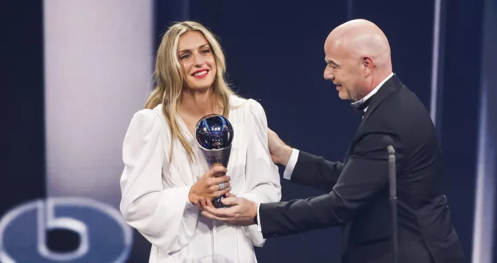 Alexia Putellas, la mejor futbolista del año