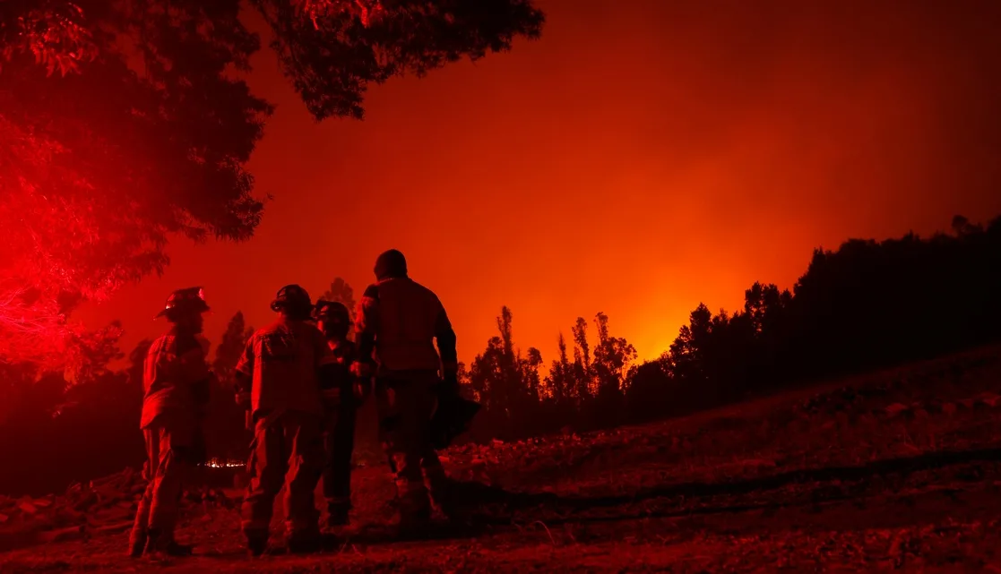 Confirman 26 muertos por devastadores incendios en el centro-sur de Chile