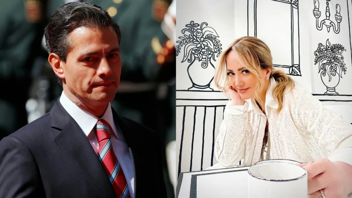 ¿Con Peña? Andrea Legarreta aclara supuesto romance con expresidente