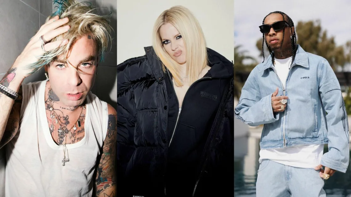 Avril Lavigne y Tyga provocan el enojo de los fans de Mod Sun en show