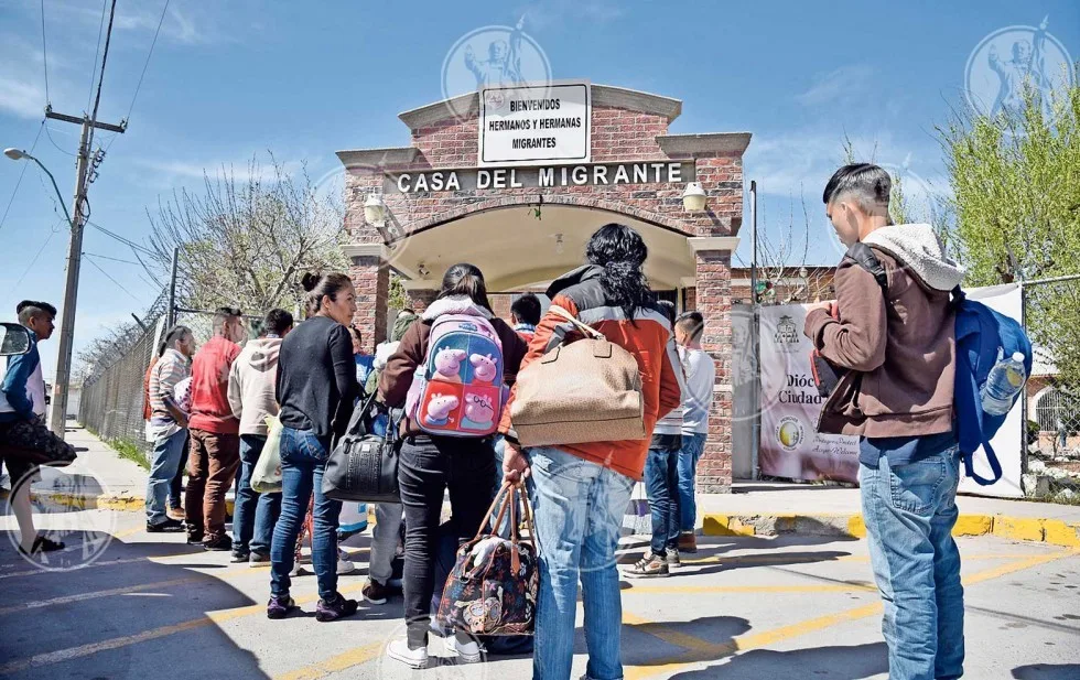 Saturados, albergues para migrantes en Ciudad Juárez
