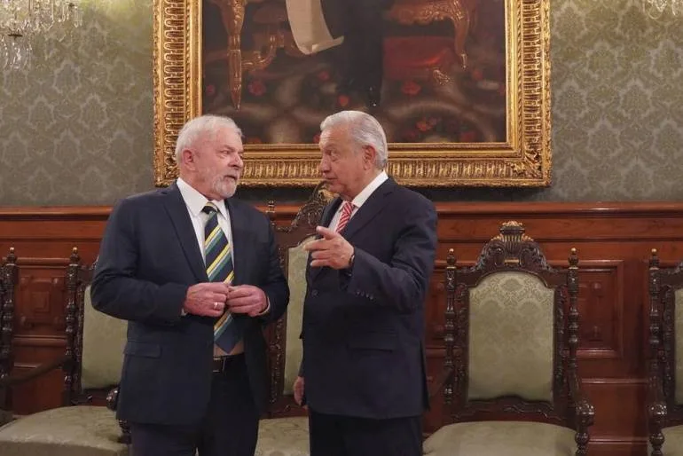 Lula da Silva alista visita a México tras charla con López Obrador
