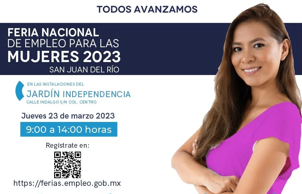 Alistan Feria Empleo para Mujeres en San Juan del Río