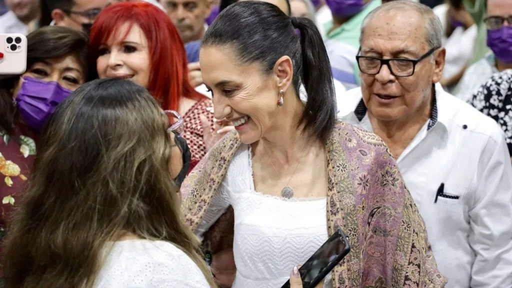 Sheinbaum destaca los avances de las mujeres en la política