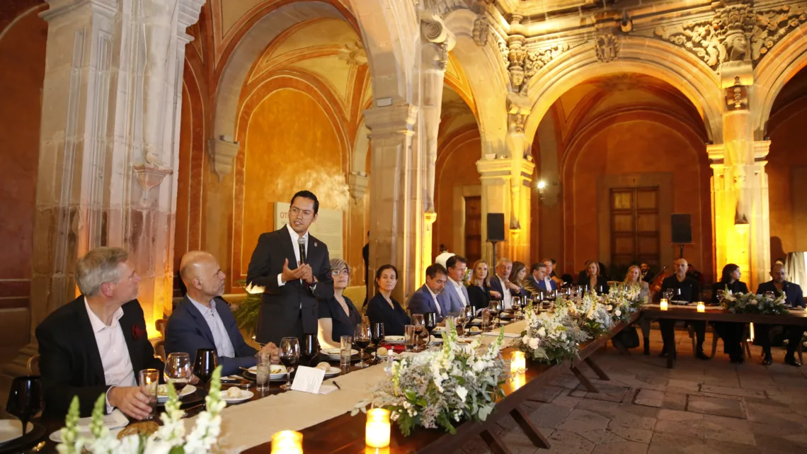 Recibe Josué Guerrero a Embajadores de la Unión Europea