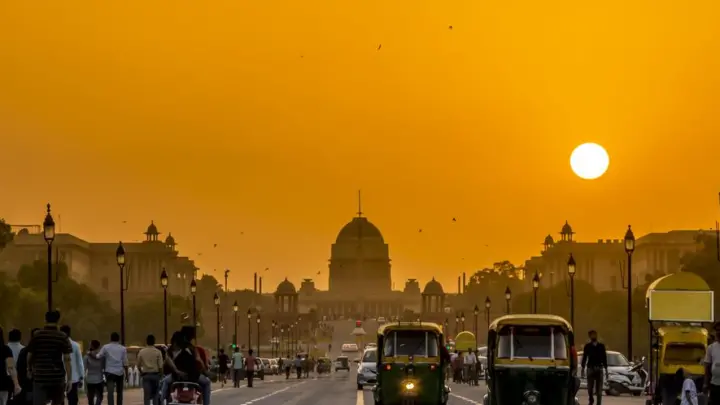 ¡Abrasador! Nueva Delhi arde con temperaturas superiores a los 45 grados