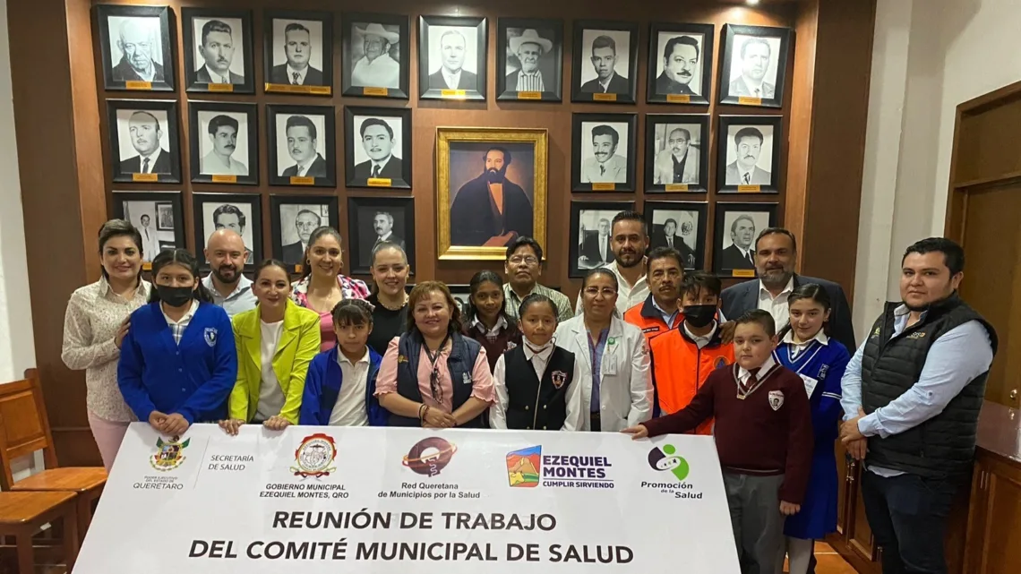 Ezequiel Montes avanza para certificarse como Municipio Promotor de la Salud